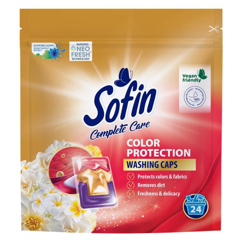 SOFIN Complete Care Color Protection kapsułki do prania 576 g
