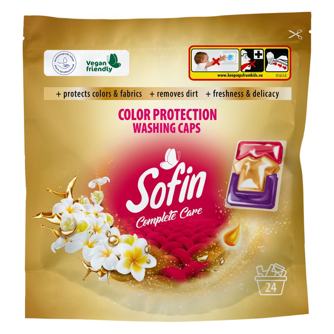 SOFIN Complete Care Color Protection kapsułki do prania 576 g