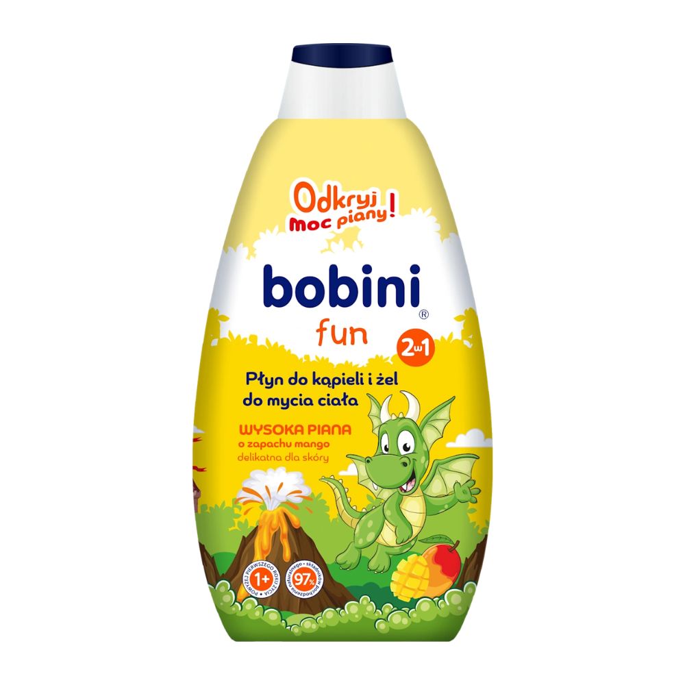 Bobini Fun Mango płyn do kąpieli 500 ml