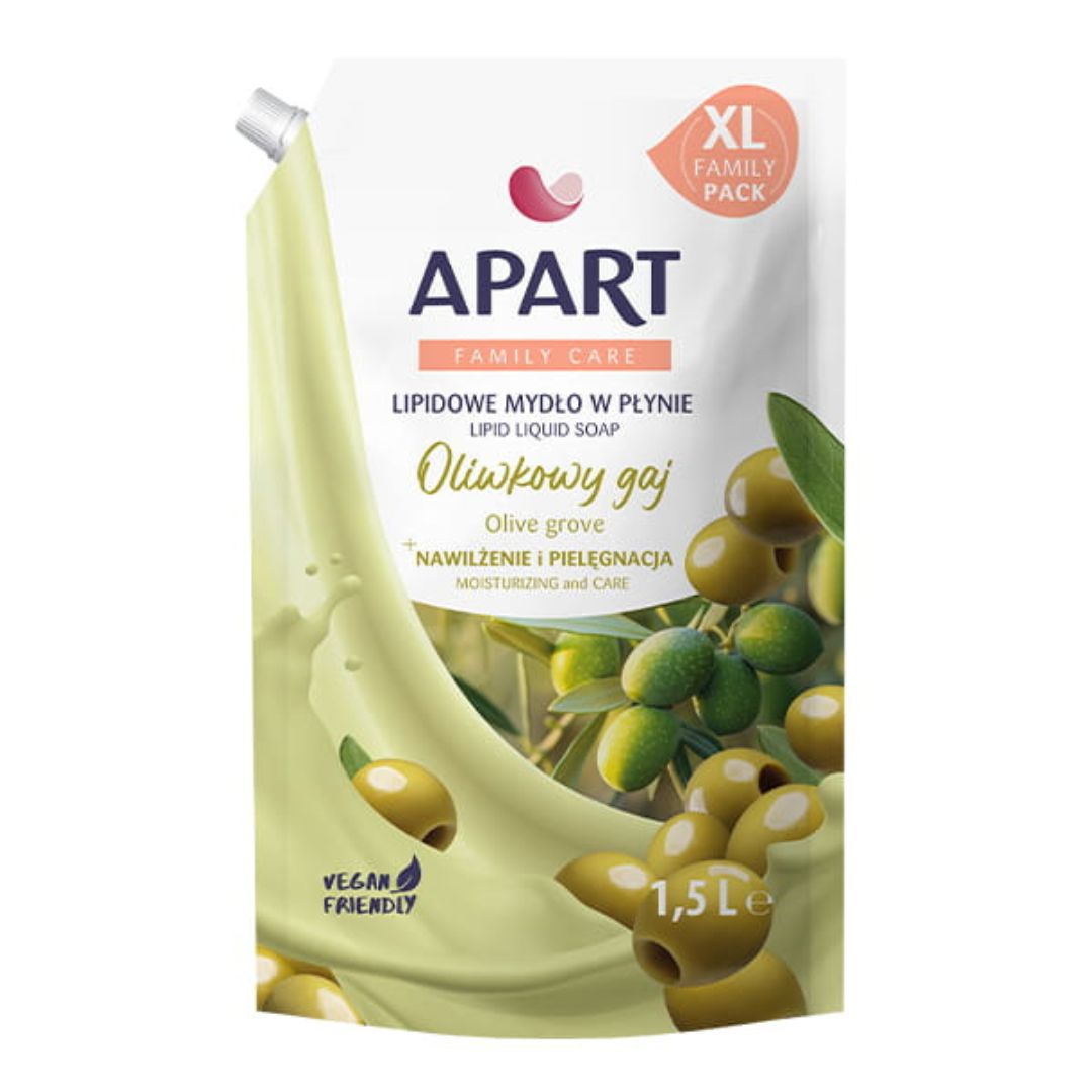 Apart Oliwkowy Gaj lipidowe mydło w płynie 1,5 l