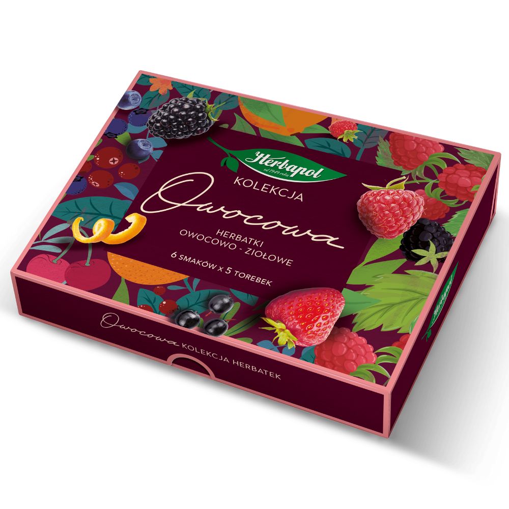 Herbapol Herbaciana kolekcja owocowa 30 sztuk