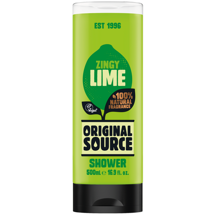 ORIGINAL SOURCE Zingy Lime żel pod prysznic 500 ml main product photo