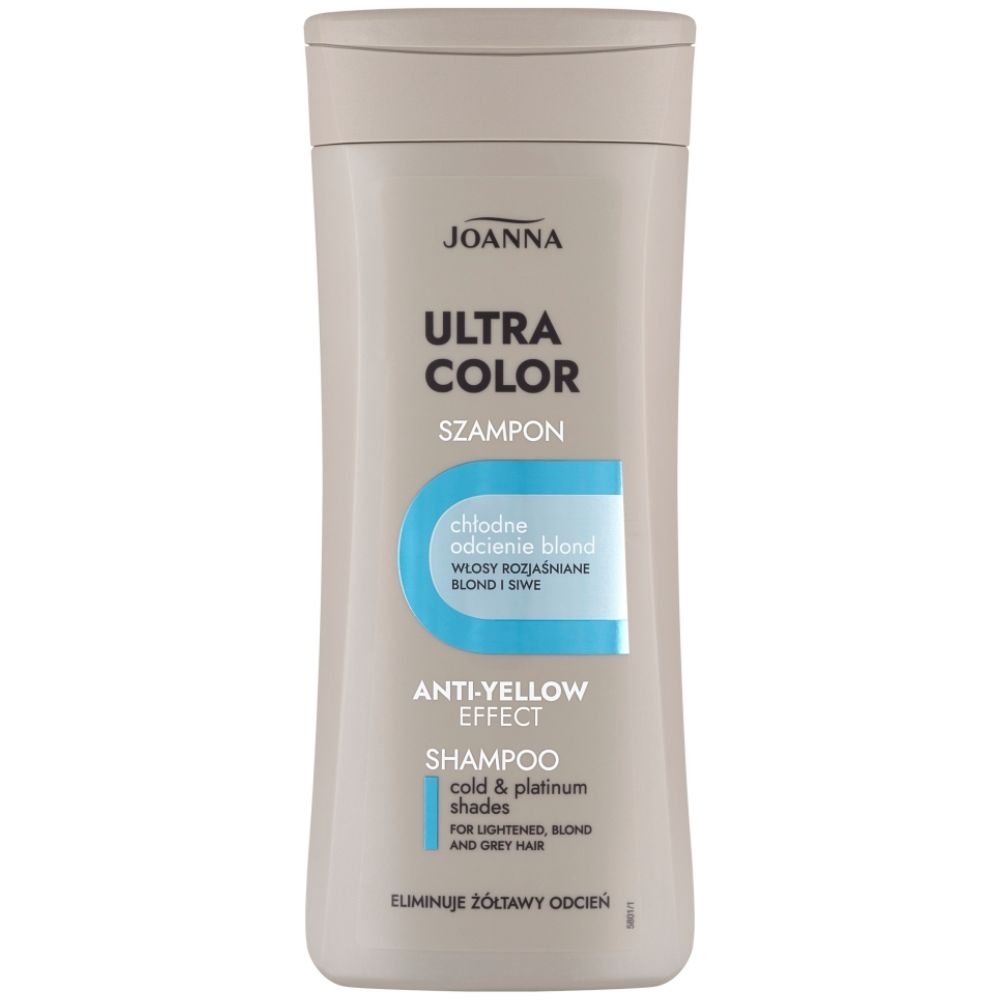 Joanna Ultra Color Szampon włosy blond rozjaśniane i siwe 200 ml