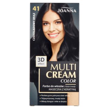 Joanna Multi Cream Color Farba do włosów czekoladowy brąz 41