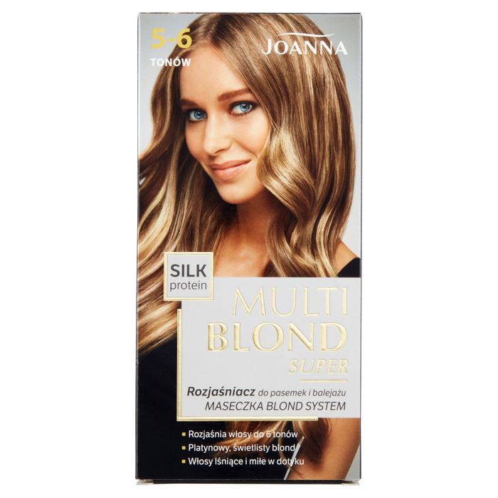 Joanna Multi Blond Super Rozjaśniacz do pasemek i balejażu 5-6 tonów main product photo