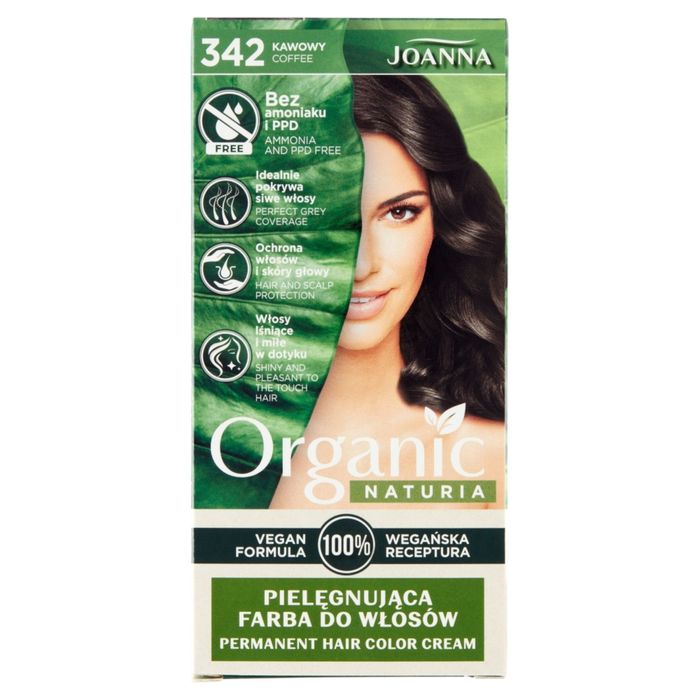 NATURIA ORGANIC Vegan Farba Kawowy 342 main product photo