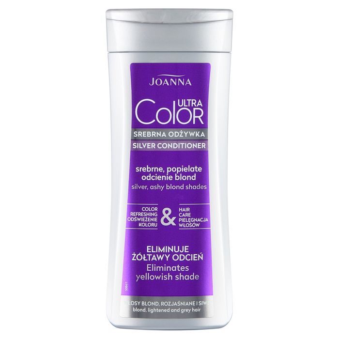 Joanna Ultra Color Srebrna odżywka srebrne popielate odcienie blond 200 g main product photo