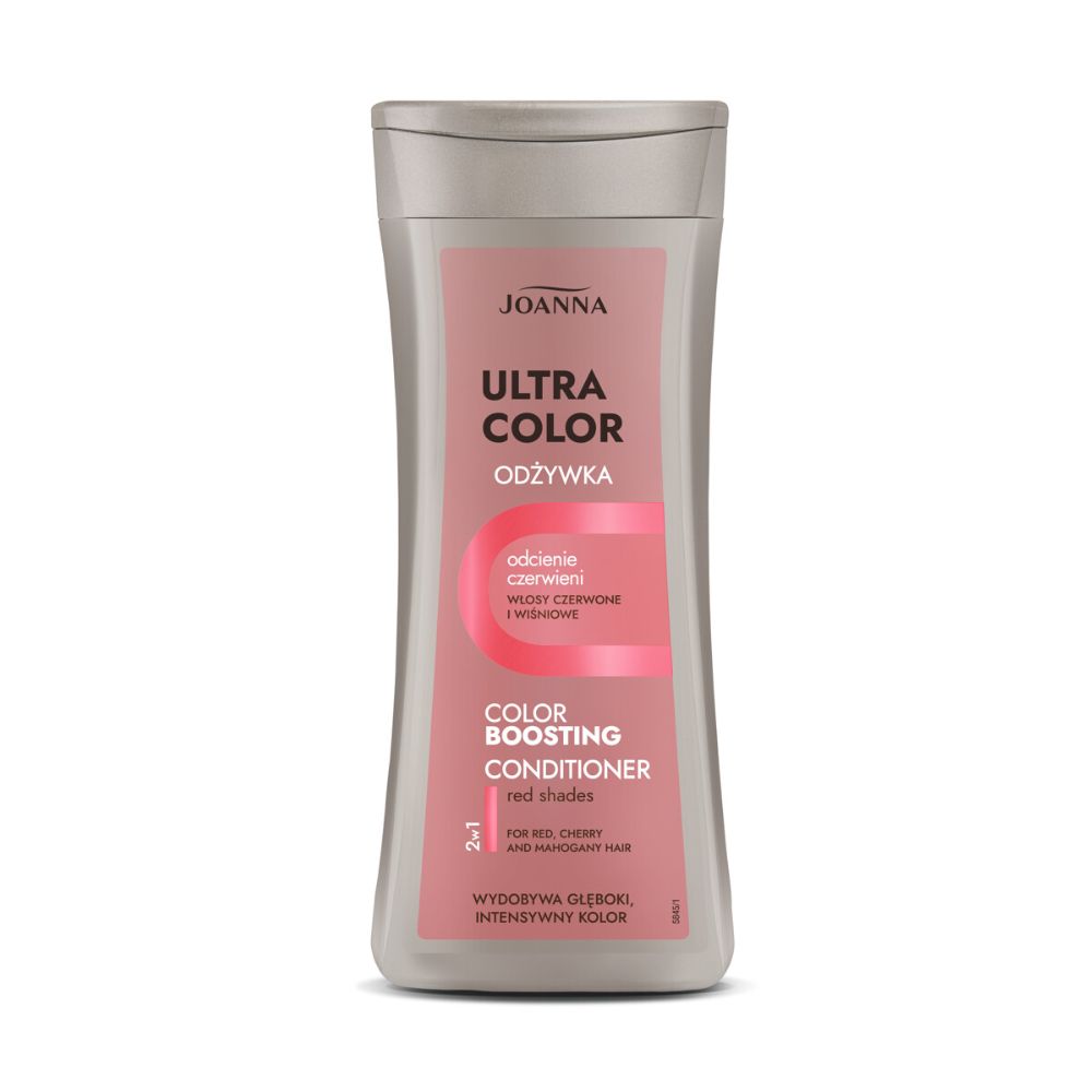 Joanna Ultra Color odżywka do włosów odcienie czerwieni 200 ml