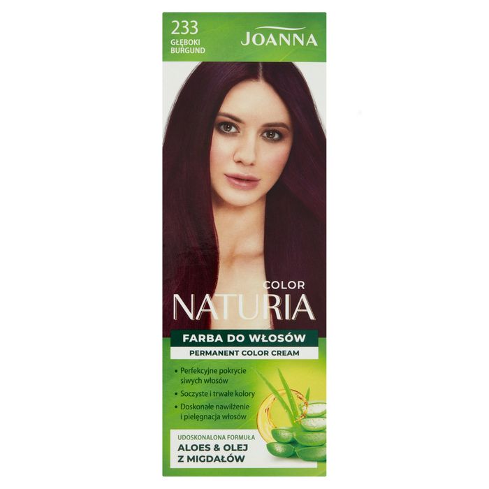 Joanna Naturia Color Farba do włosów głęboki burgund 233 main product photo