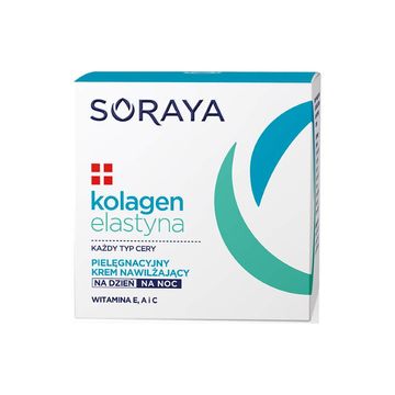 Soraya kolagen I elastyna pielęgnacyjny krem nawilżający na dzień i noc 50 ml