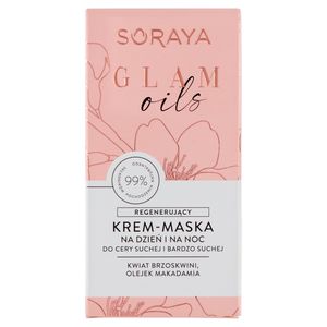 Soraya Glam Oils Regenerujący krem-maska na dzień i noc 50 ml