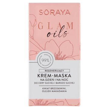 Soraya Glam Oils Regenerujący krem-maska na dzień i noc 50 ml