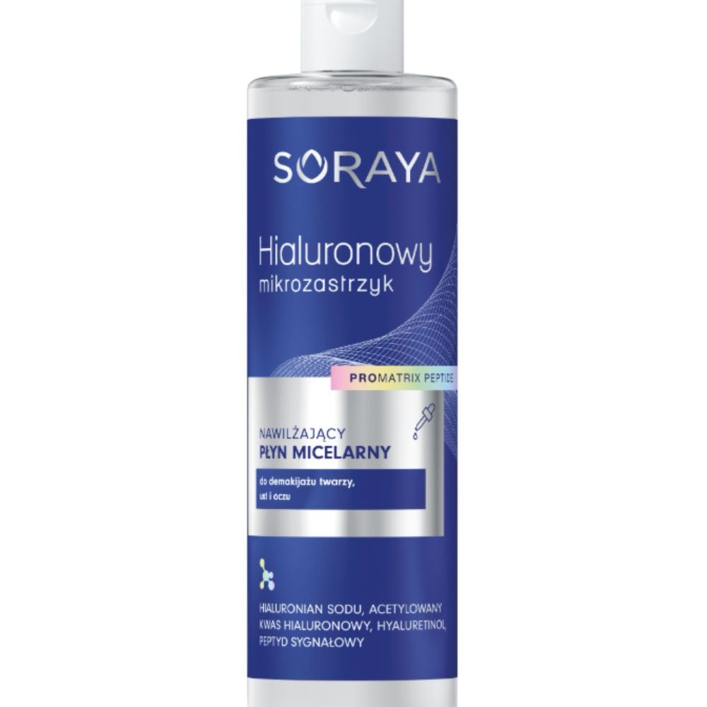 Soraya Hialuronowy Mikrozastrzyk Pro Matrix Nawilżający płyn micelarny 400 ML