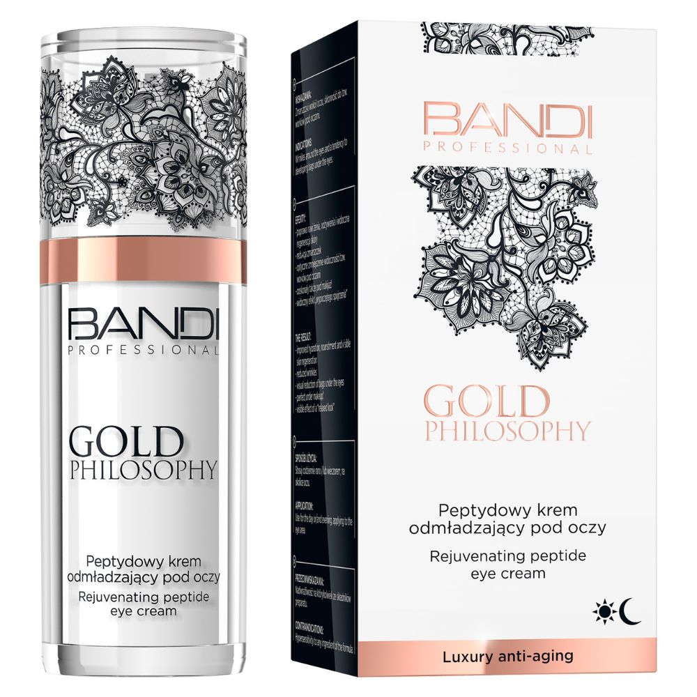 Bandi Gold Philosophy Peptydowy krem odmładzający pod oczy 30ml