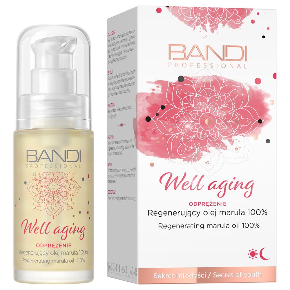 Bandi Well Aging Regenerujący olej marula 100% 30ml