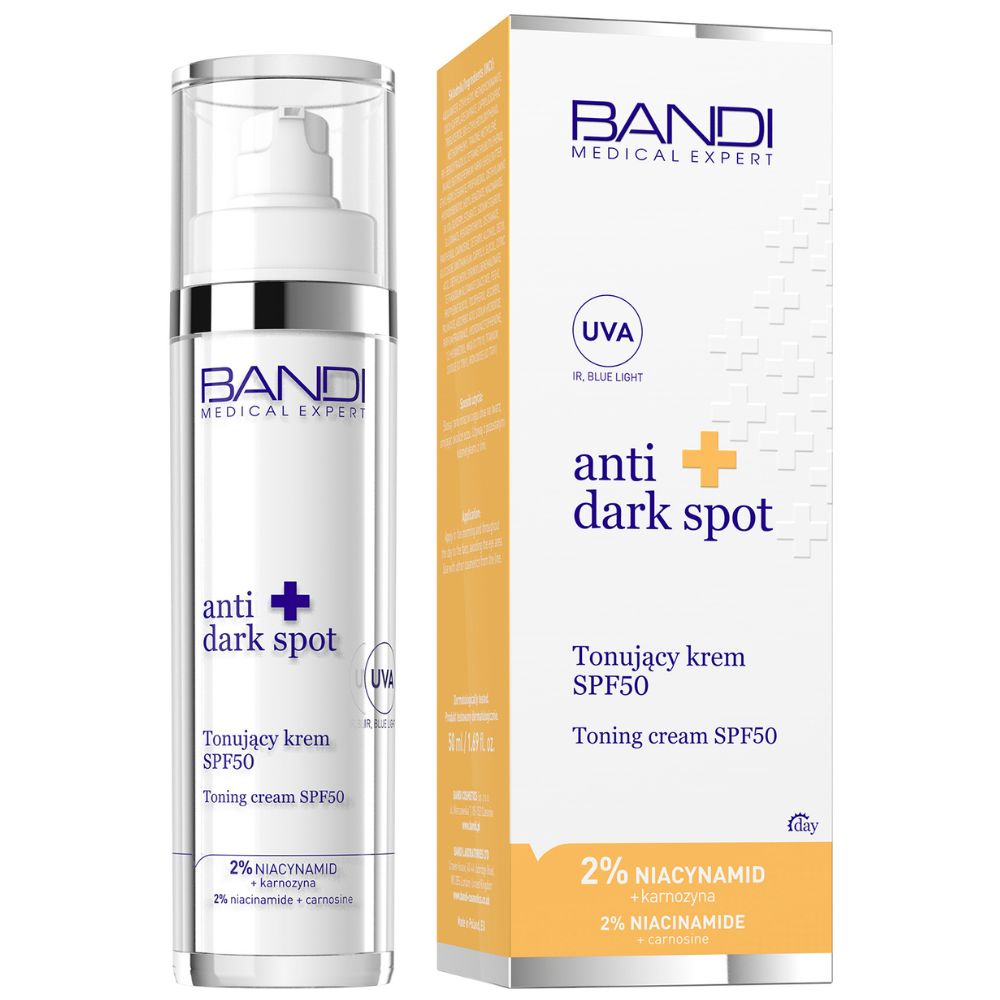Bandi Medical Expert anti dark spot Tonujący krem SPF50 50 ml