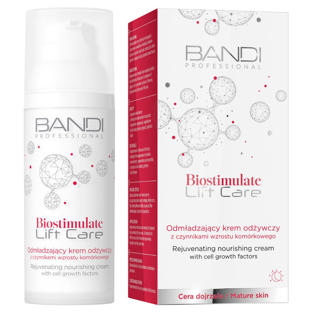 Bandi Biostimulate Lift Care Odmładzający krem odżywczy z czynnikami wzrostu komórkowego 50 ml