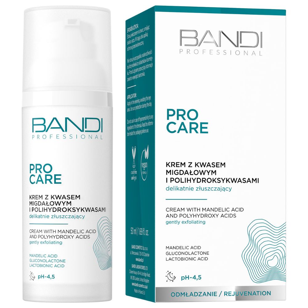 Bandi PRO Care Krem z kwasem migdałowym i polihydrokwasami 50 ml
