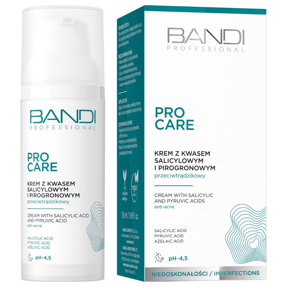 Bandi PRO Care Krem z kwasem salicylowym i pirogronowym 50 ml