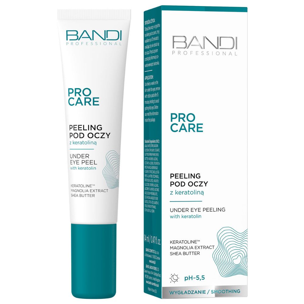 Bandi PRO Care Peeling pod oczy z keratoliną 14 ml