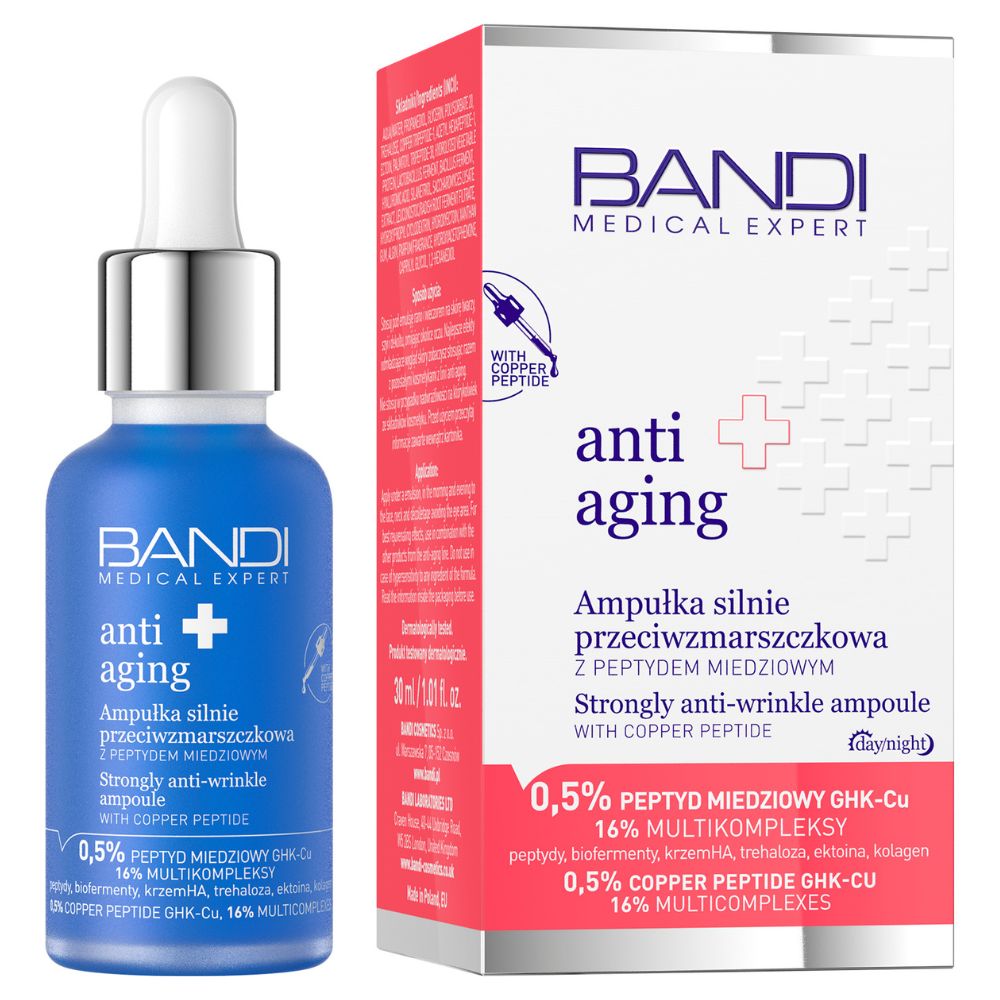 Bandi Medical Expert anti aging Ampułka silnie przeciwzmarszkowa z peptydem miedziowym 30ml