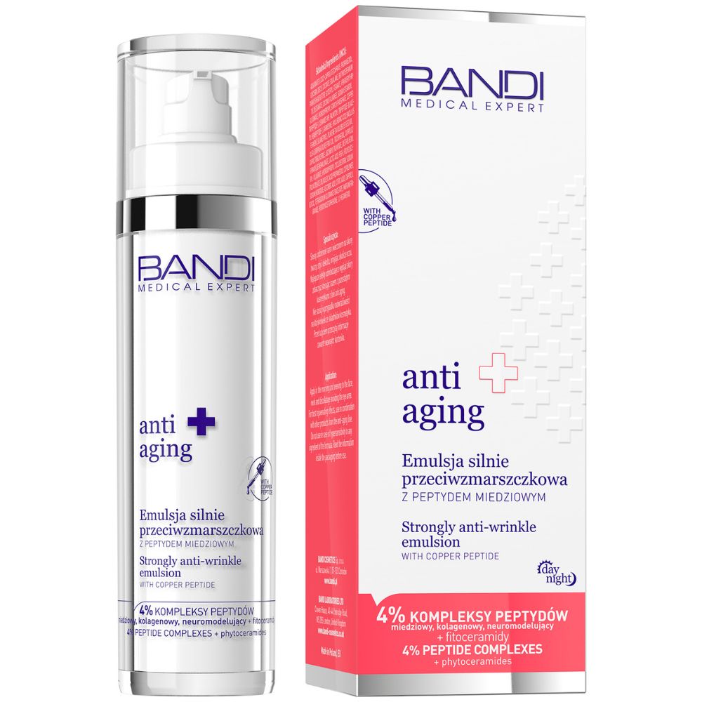 Bandi Medical Expert anti aging Emulsja silnie przeciwzmarszkowa z peptydem miedziowym 50 ml