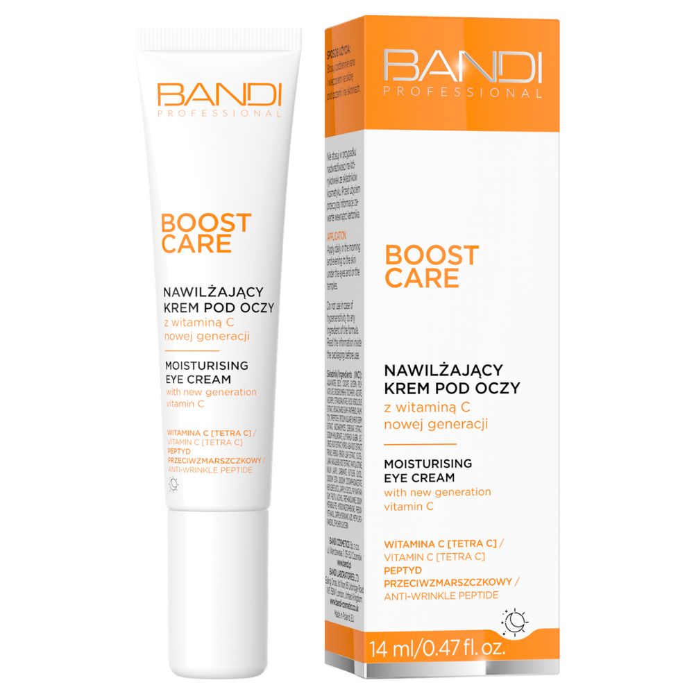 Bandi Boost Care Nawilżający krem pod oczy z witaminą C nowej generacji 14ml