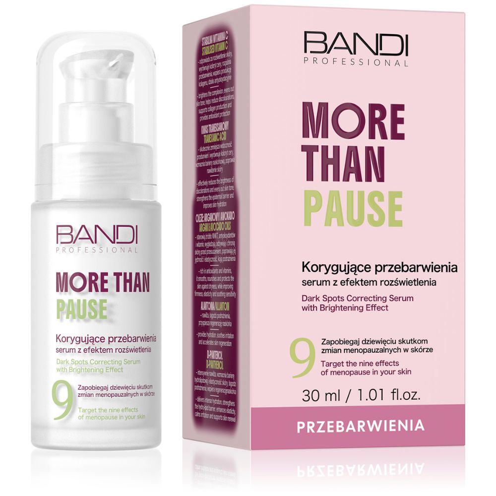 Bandi More Than Pause Korygujące przebarwienia serum z efektem rozjaśnienia 30 ml