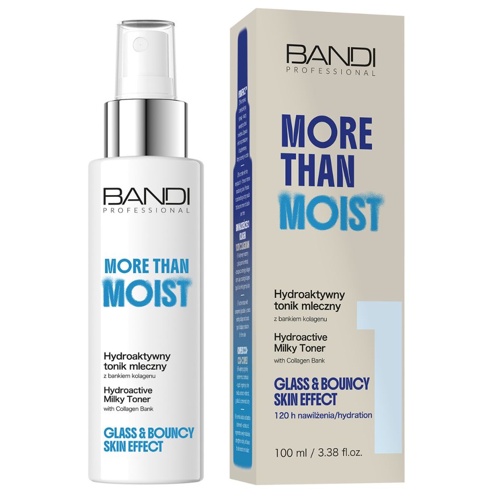 Bandi More than moist Hydroaktywny tonik mleczny z bankiem kolagenu 100 ml