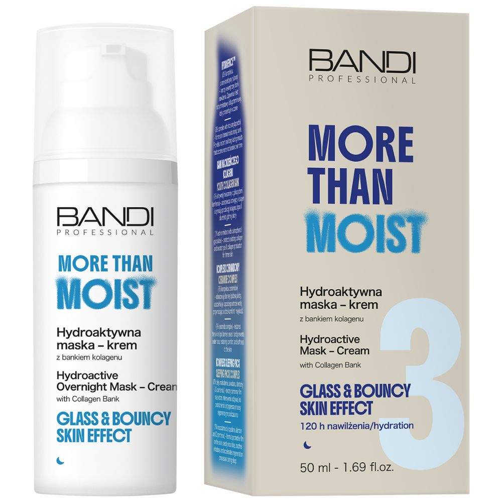 Bandi More than moist Hydroaktywna maska-krem z bankiem kolagenu 50 ml