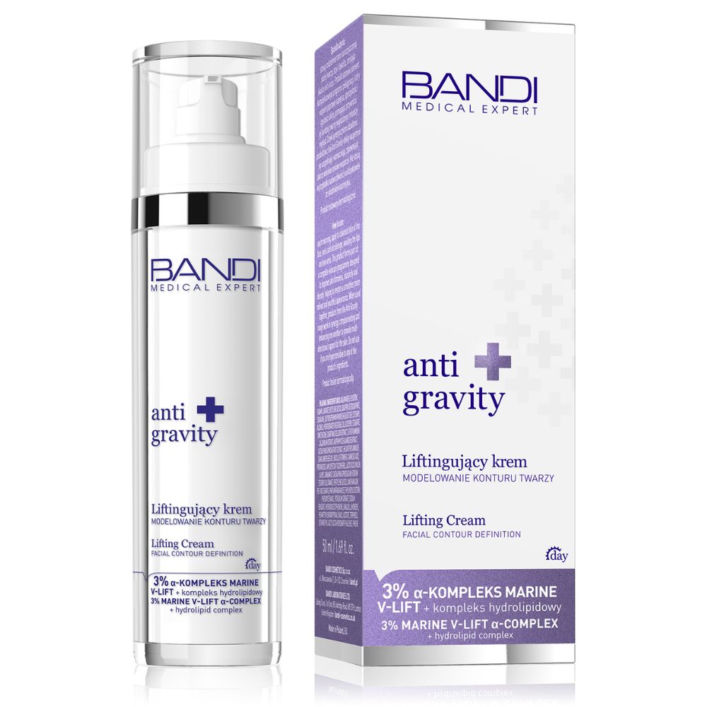 Bandi Medical Expert anti gravity Liftingujący krem modelowanie konturu twarzy (dzień) 50 ml