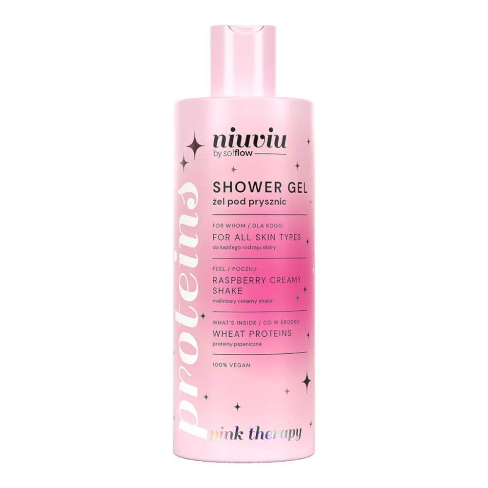 Niuviu Pink Therapy żel pod prysznic malinowy 300 ml