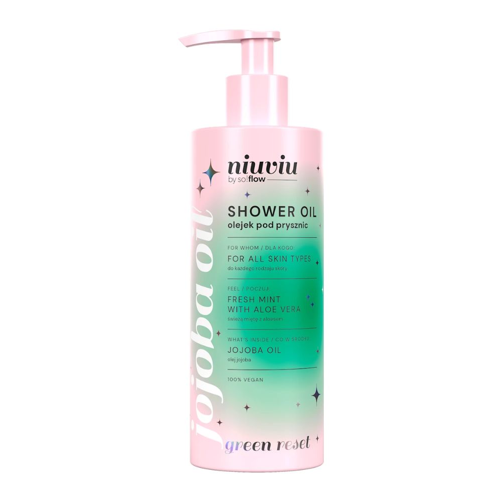 Niuviu Green Reset olejek pod prysznic miętowy 300 ml