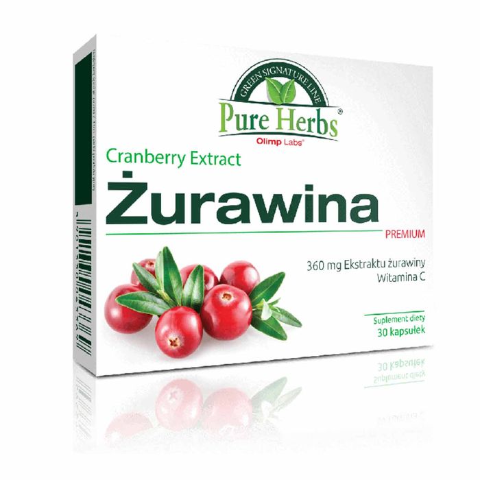OLIMP ŻURAWINA PREMIUM 30 SZT main product photo