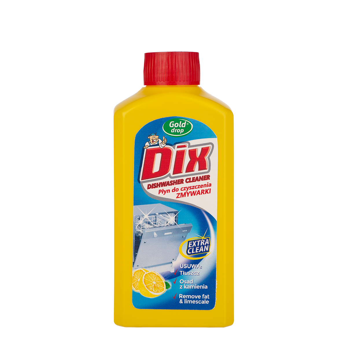 DIX płyn do czyszczenia zmywarki cytrynowy 250 ml
