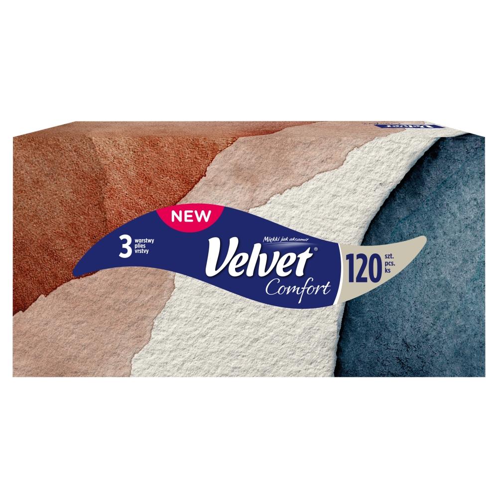 Velvet Comfort chusteczki uniwersalne 120 sztuk