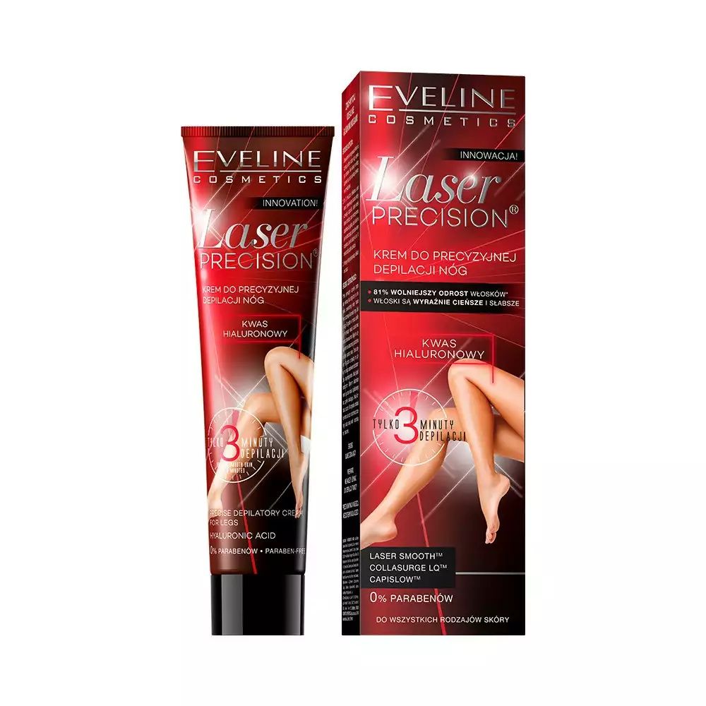 Eveline Laser Precision Krem do precyzyjnej depilacji nóg 125 ml