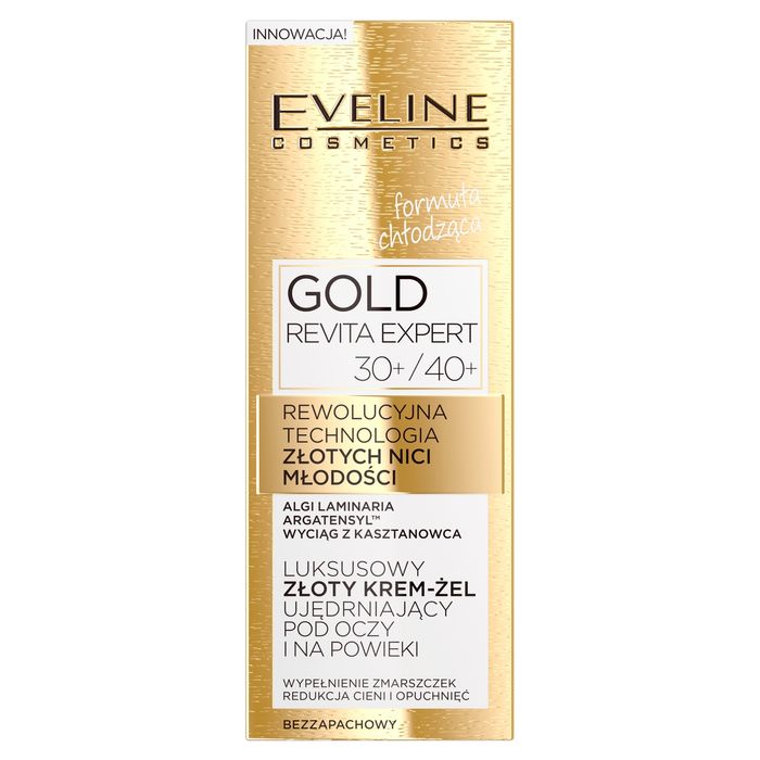 GOLD REVITA EXPERT Luksusowy złoty krem-żel ujędrniający pod oczy i na powieki 30+/40+ main product photo