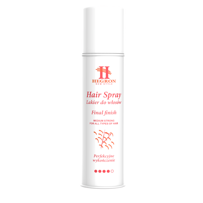 HEGRON PERFECT FINISH LAKIER DO WŁOSÓW 250ML main product photo
