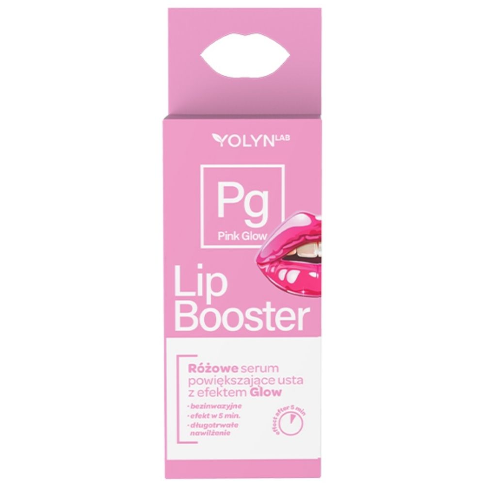 Yolyn Lab Pink Glow serum powiększające usta 12 ml