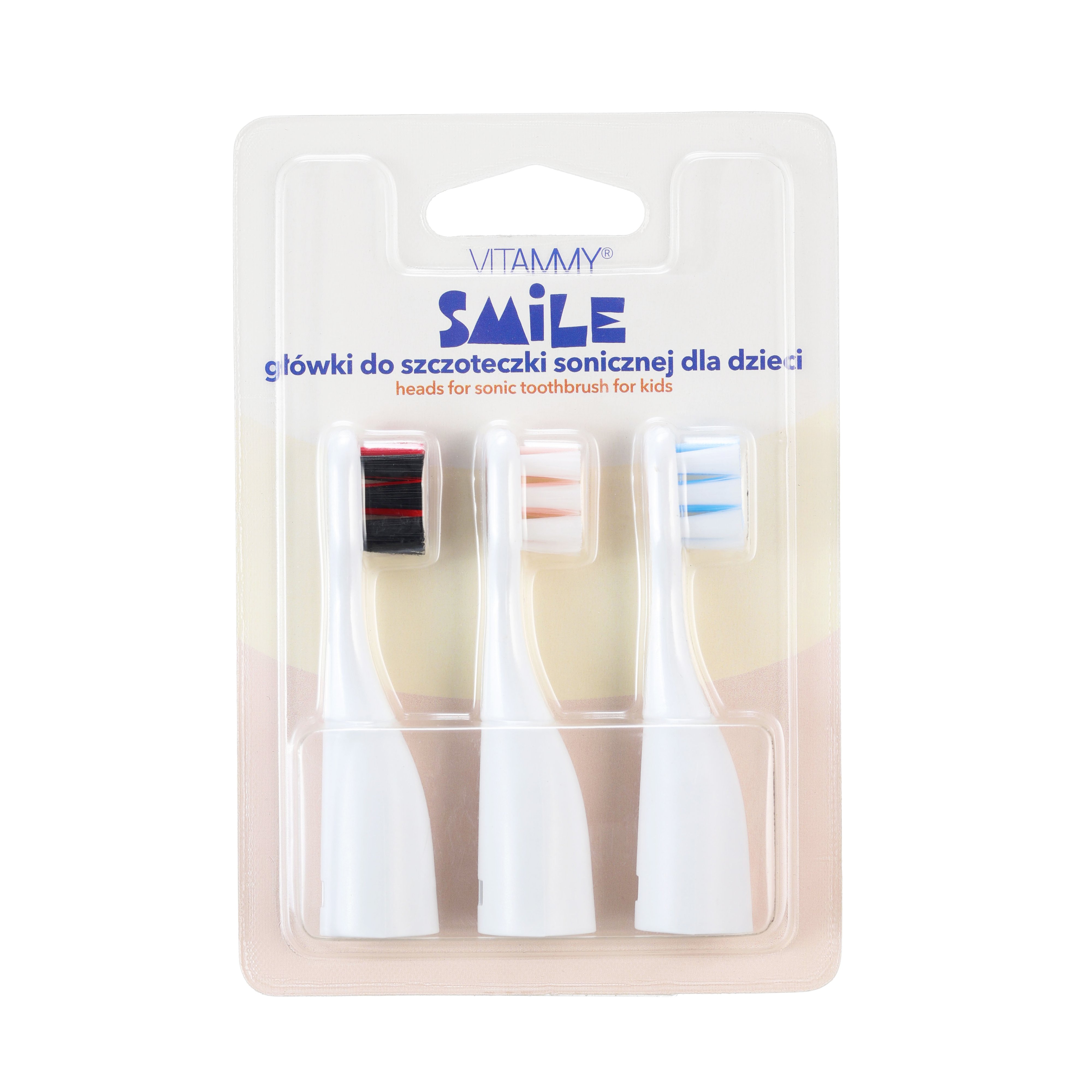 VITAMMY Smile końcówki do szczoteczki sonicznej 3 sztuki