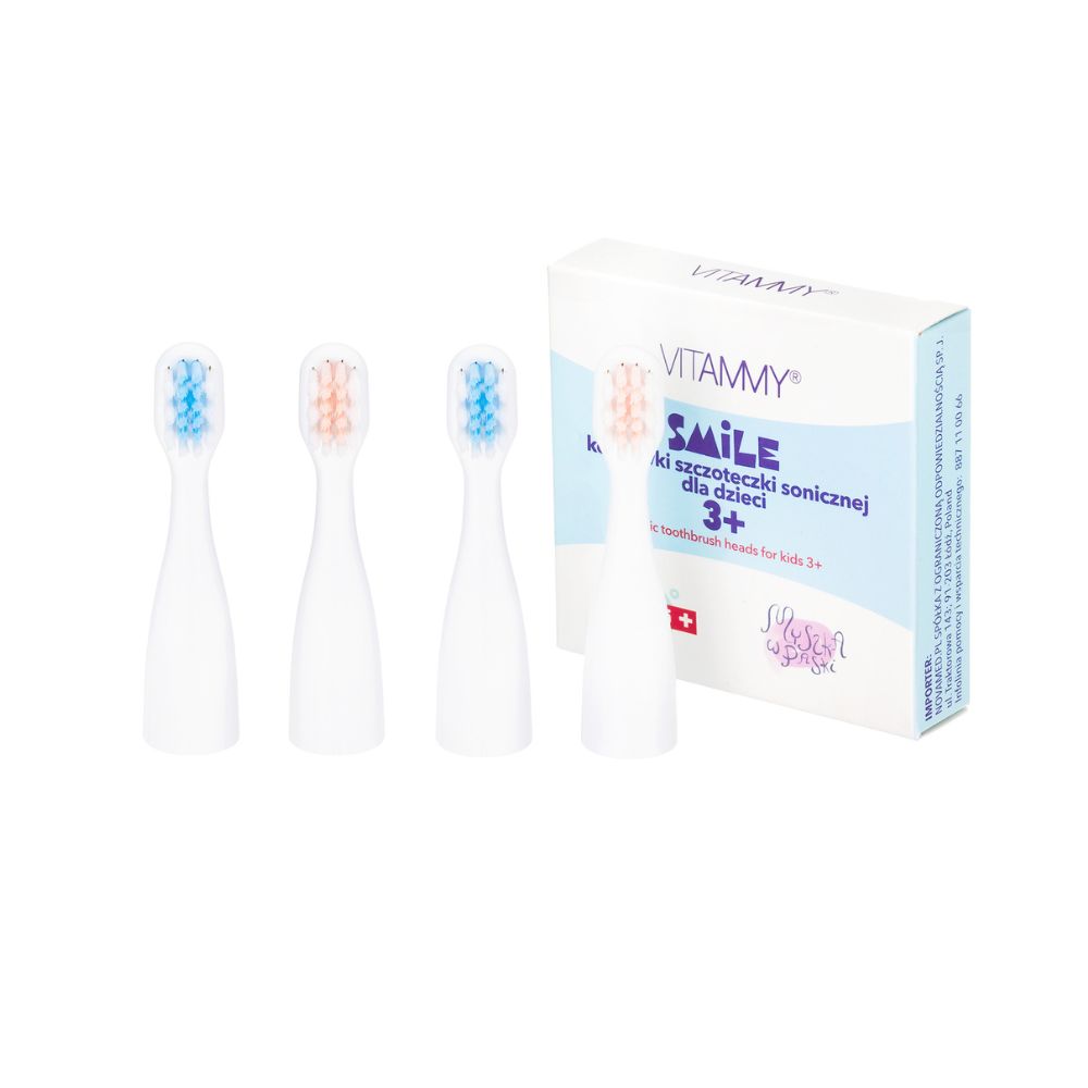 Vitammy końcówki do szczoteczki Smile MiniMini+ 4 szt