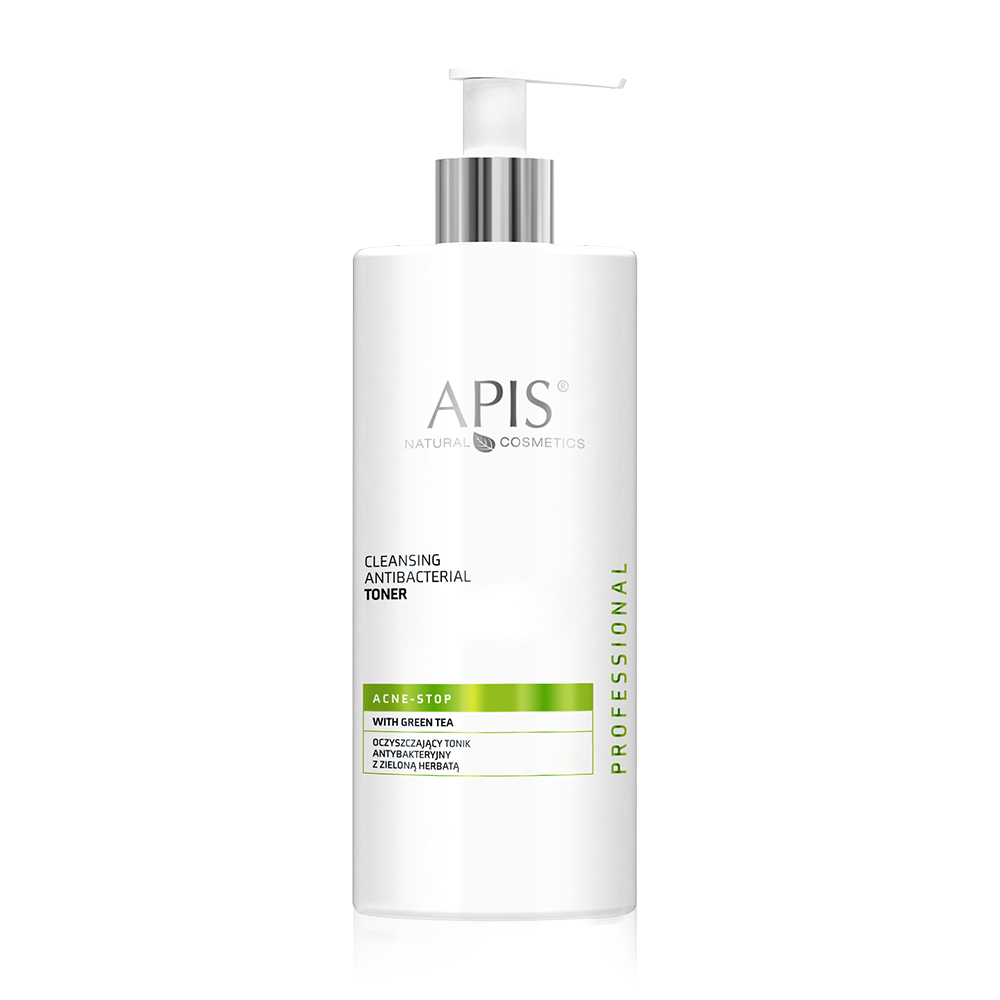 Apis Acne-Stop tonik antybakteryjny z zieloną herbatą 500 ml