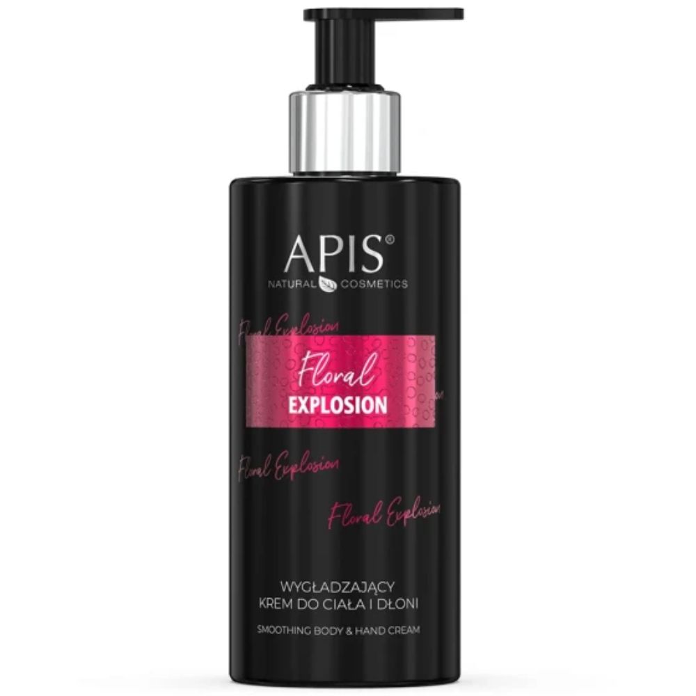 Apis Floral Explosion wygładzający krem do ciała i dłoni 300 ml