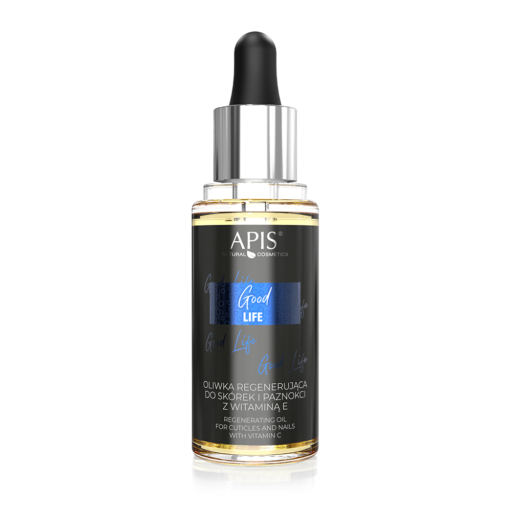 Apis Good Life oliwka regenerująca do skórek i paznokci z witaminą E 30 ml main product photo