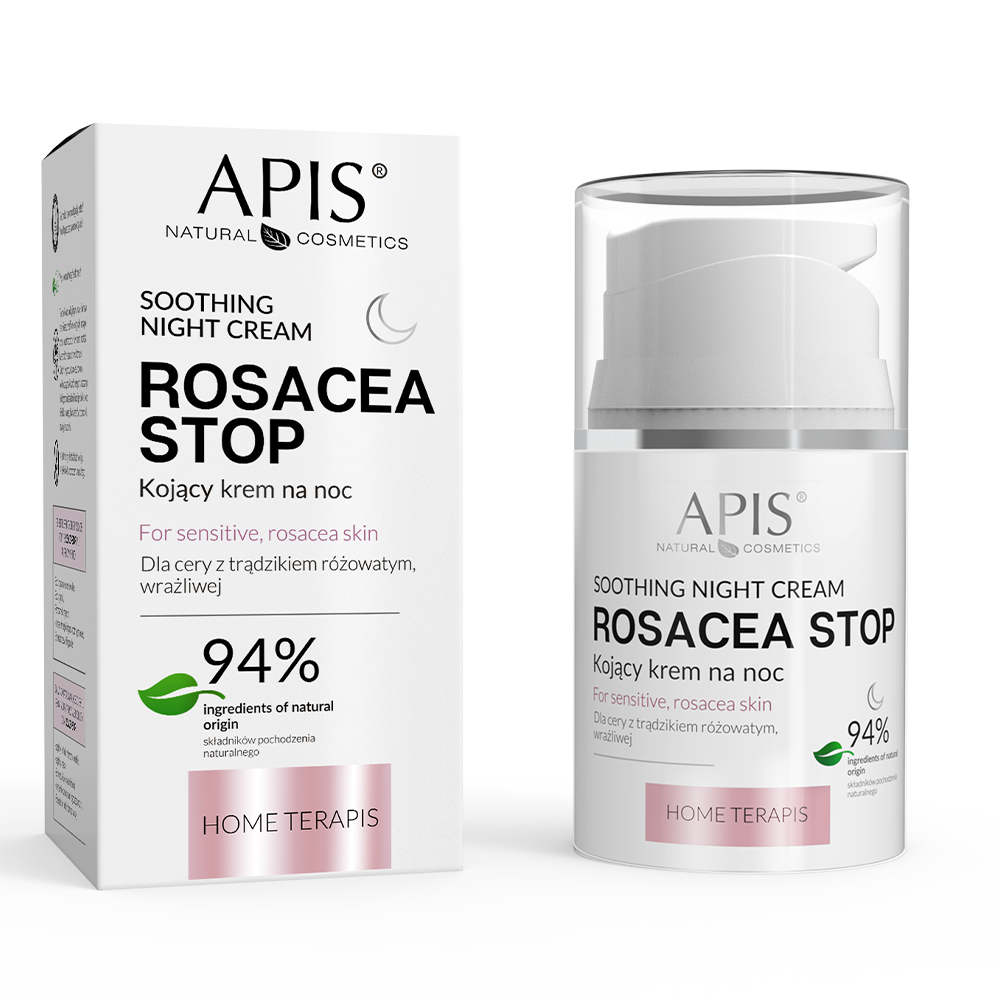 Apis Rosacea-Stop Home Terapis kojący krem na noc 50 ml