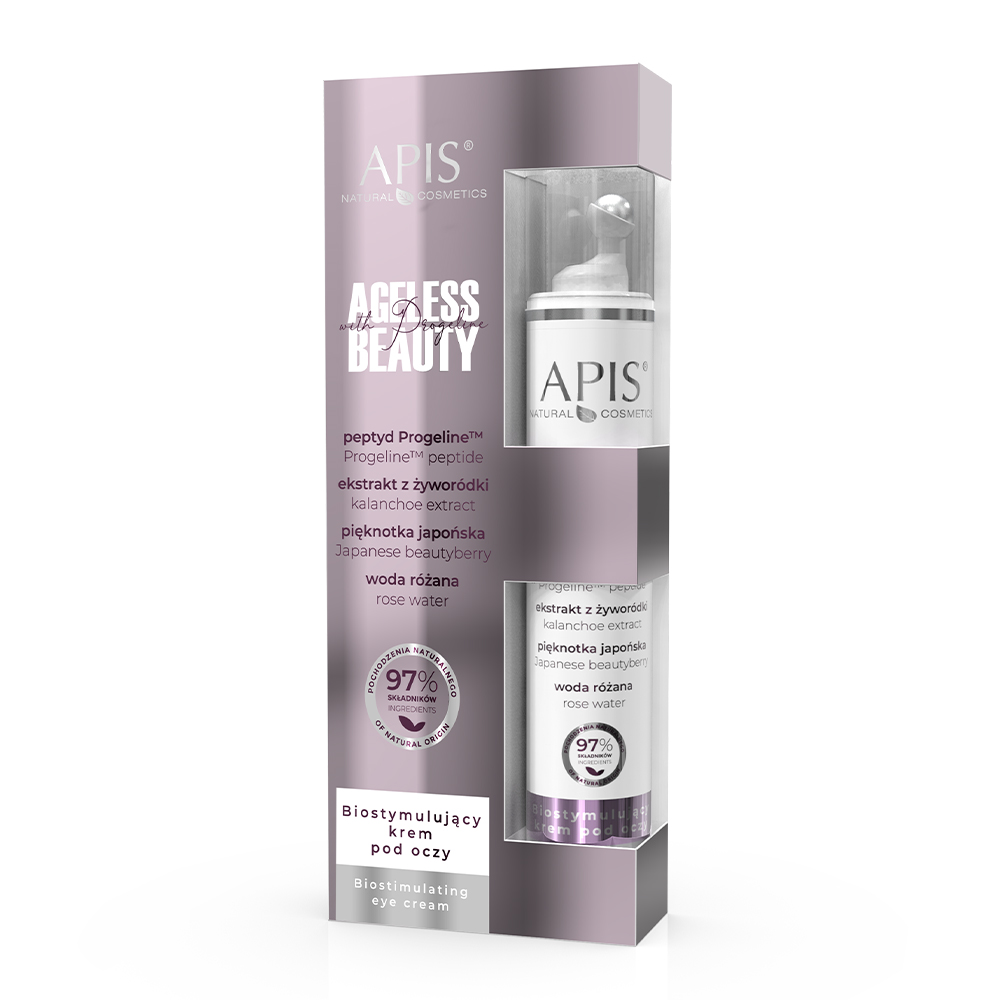 Apis Ageless Beauty With Progeline krem pod oczy z progeliną 10 ml