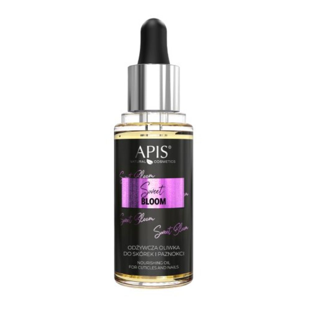 Apis Sweet bloom odżywcza oliwka  do skórek i paznokci 30 ml