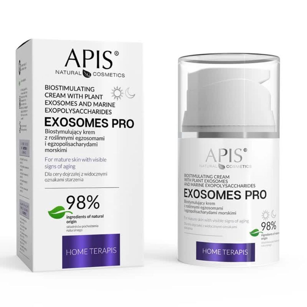 Apis Exosomes Pro Home Terapis biostymulujący krem z roślinnymi egzosomami 50 ml