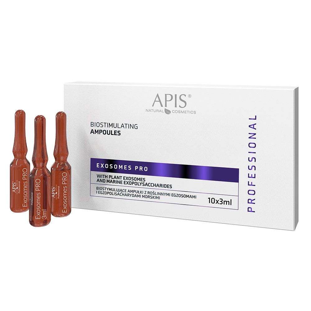 Apis Exosomes Pro biostymulujące ampułki z roślinnymi egzosomami 30 ml